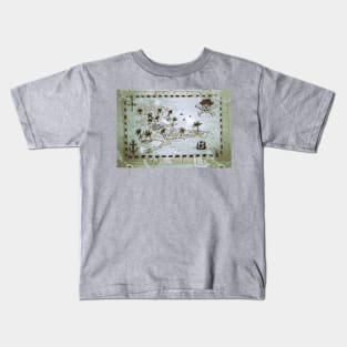 Treasure map Kids T-Shirt